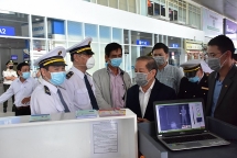 Tăng cường phòng chống dịch corona tại Cảng hàng không Phú Bài