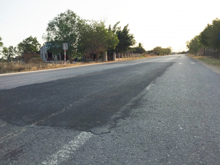 Bình Thuận: Cơ bản khắc phục xong hư hỏng mặt đường Quốc lộ 55