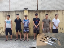 Quảng Nam: Bắt nhóm côn đồ sử dụng hàng nóng chém người