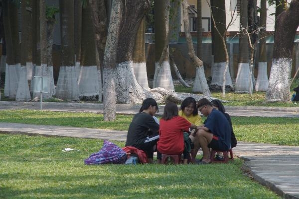 da nang nhieu truong hop van khong deo khau trang o noi cong cong