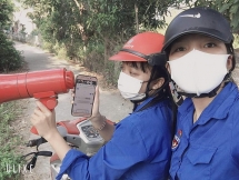 Áo xanh tình nguyện trên trận tuyến chống dịch Covid-19 ở Quảng Nam