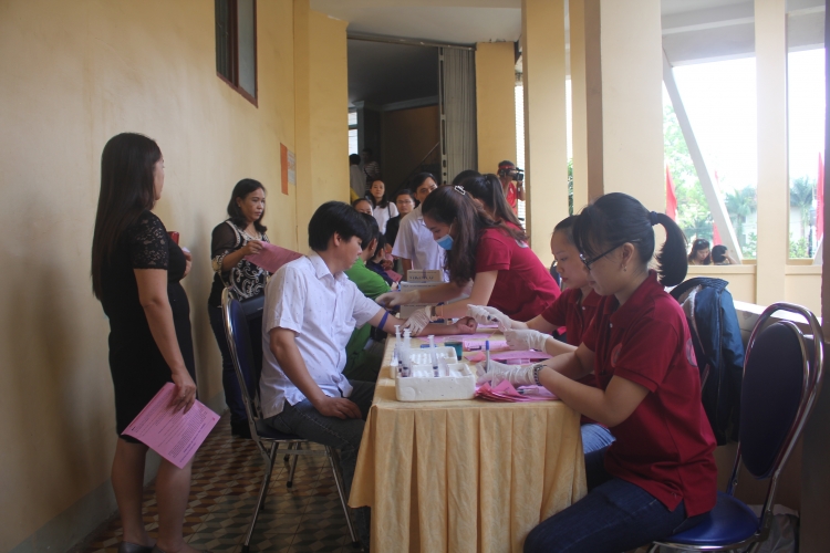 gia lai hon 1000 nguoi dang ky hien mau tinh nguyen