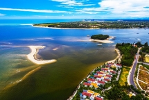 Tiếp tục xuất hiện thêm một cồn cát mới tại vùng biển Cửa Đại