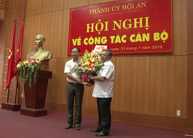 Ông Trần Ánh được bầu làm Bí thư Thành ủy Hội An