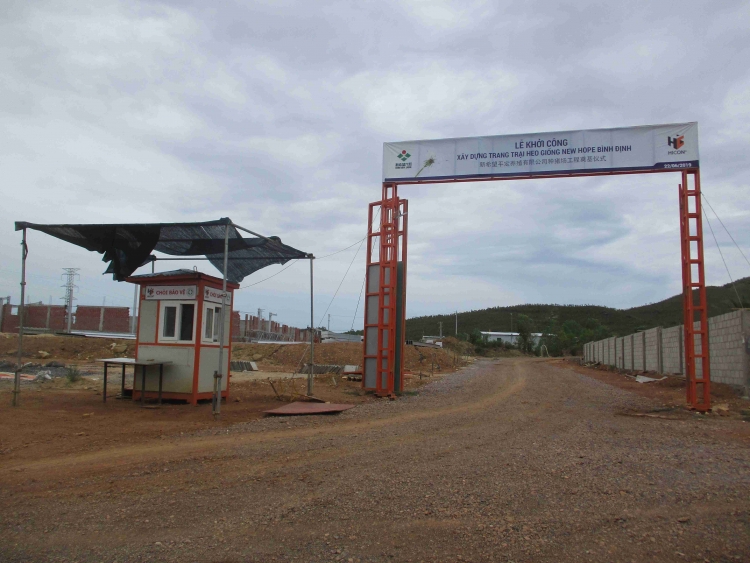 binh dinh du an trai heo giong khong the xay dung do nguoi dan phan doi vi lo ngai o nhiem