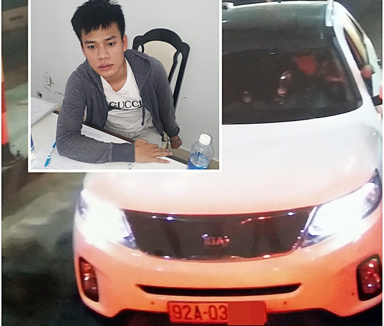 bat tam giam huong dan vien du lich trom cap o to tren dia ban tinh quang nam