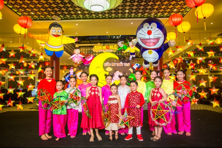 Tái hiện đêm Trung thu cổ tích tại Sun World Danang Wonders tai hien dem trung thu co tich tai sun world danang wonders