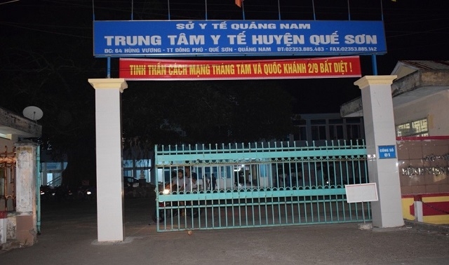 Khởi tố đối tượng đâm chết bảo vệ Trung tâm Y tế huyện Quế Sơn