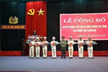 quang nam dieu dong bo nhiem 7 lanh dao cong an cap phong huyen