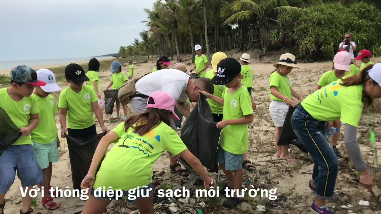 Hội An: Phát triển mô hình học sinh nhặt rác bảo vệ môi trường