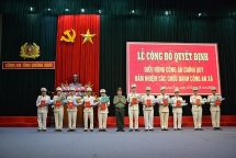 Quảng Nam: Điều động Công an chính quy đảm nhiệm các chức danh Công an xã