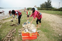Quảng Nam: Kịch bản hàng trăm tấn rác thải trôi ra biển Cửa Đại nếu mưa lớn và lũ