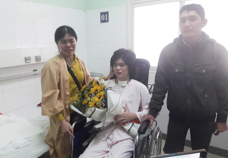 Chỉ 1% sự sống, cô gái Quảng Nam phục hồi một cách “thần kỳ”