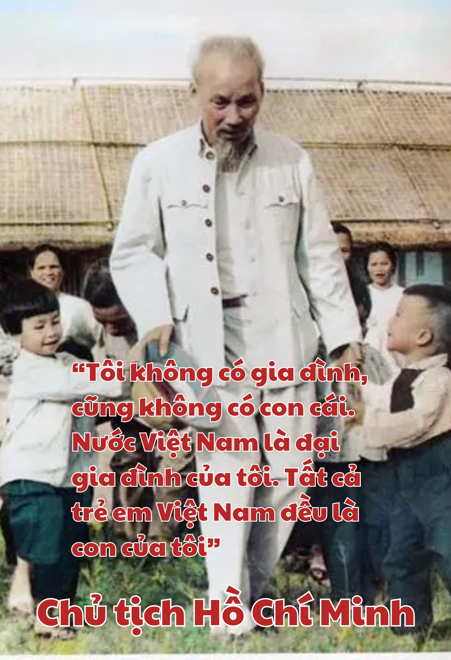 Tình cảm của Bác Hồ đối với thiếu niên, nhi đồng Bác Hồ