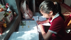 Học sinh "chạy nước rút" ôn thi sau Tết