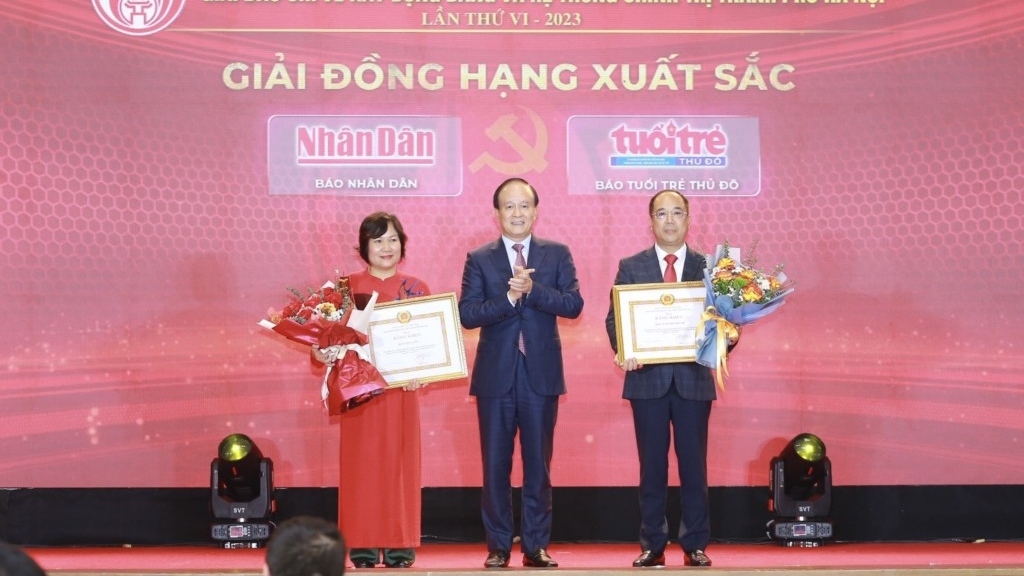 Báo Tuổi trẻ Thủ đô đoạt giải đồng hạng xuất sắc