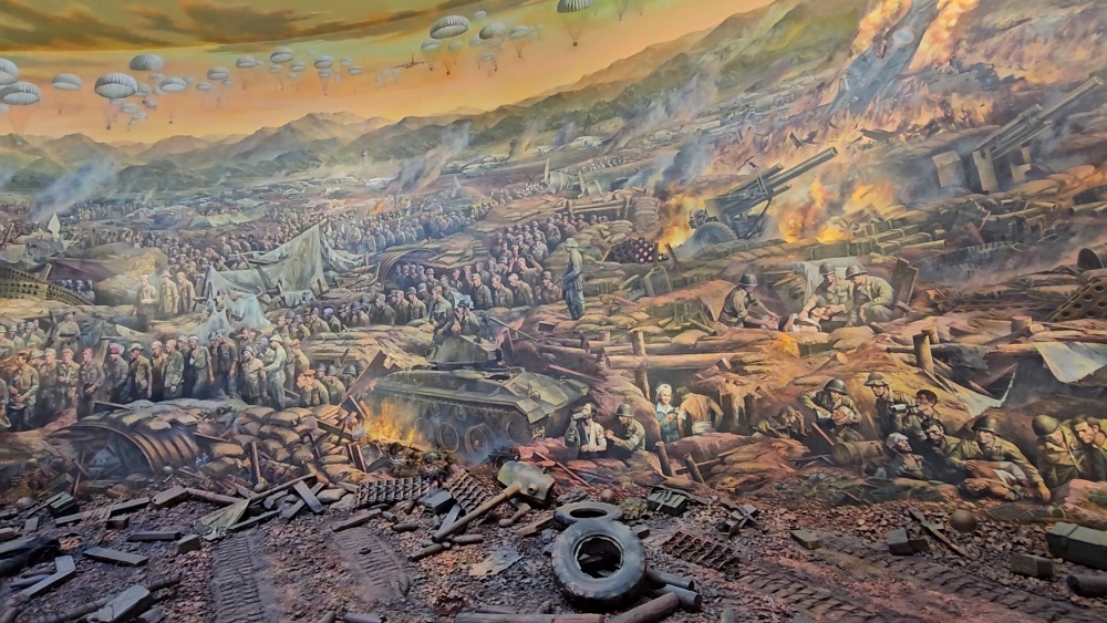 Chiêm ngưỡng toàn cảnh bức tranh panorama về Chiến dịch Điện Biên Phủ