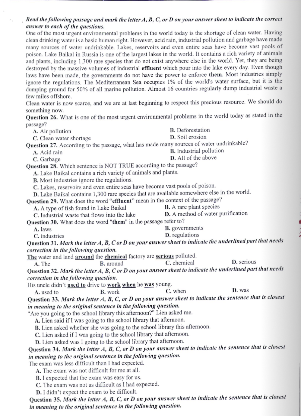 Hà Nội chính thức công bố đề minh họa kỳ thi vào lớp 10 Hà Nội chính thức công bố đề minh họa kỳ thi vào lớp 10