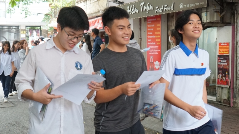 Hà Nội công bố 147 thí sinh trúng tuyển bổ sung vào cấp 3