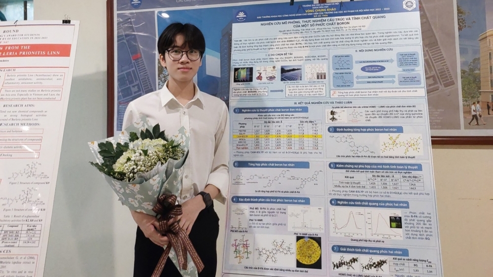 Thủ khoa ngành Sư phạm Hoá từng ngờ vực chính bản thân mình