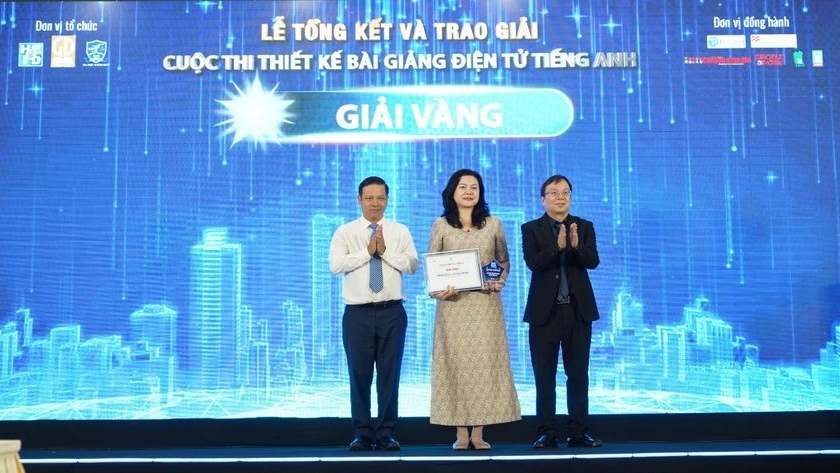 Hà Nội nhận giải vàng thi thiết kế bài giảng điện tử tiếng Anh