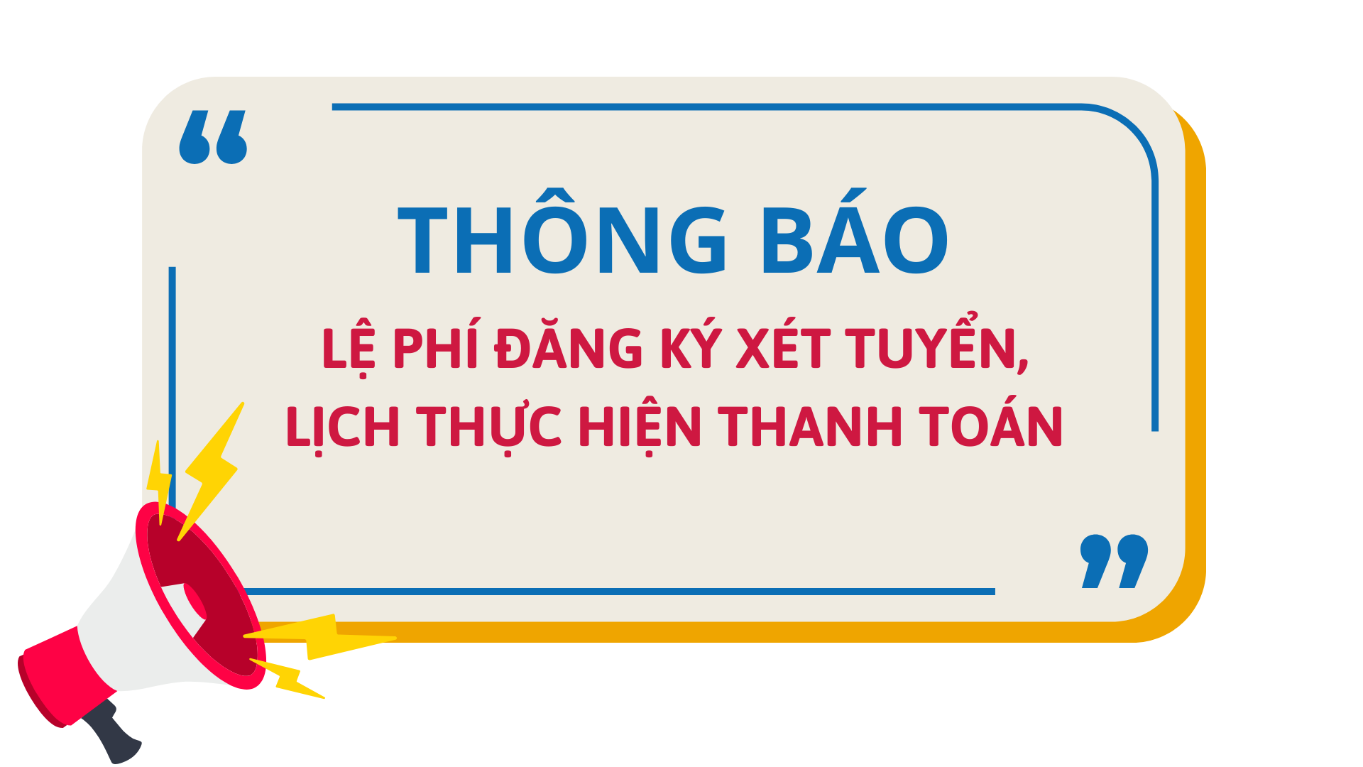 Hướng dẫn thanh toán lệ phí xét tuyển đại học năm 2024