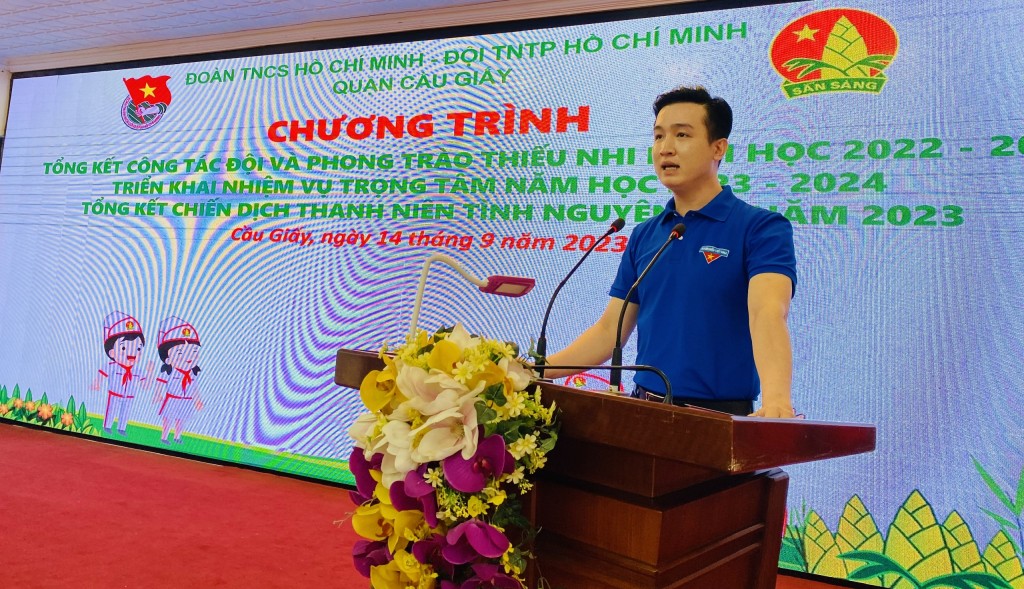 ồng chí Đào Đức Việt, Phó Bí thư Thành đoàn, Chủ tịch Hội đồng Đội thành phố Hà Nội