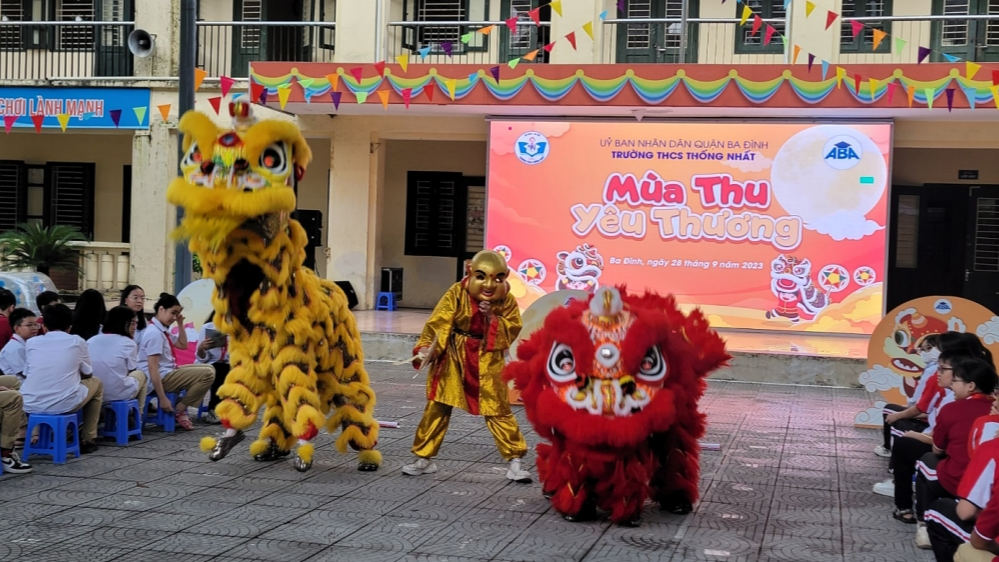 Học sinh Thủ đô hân hoan vui đón Tết Trung thu