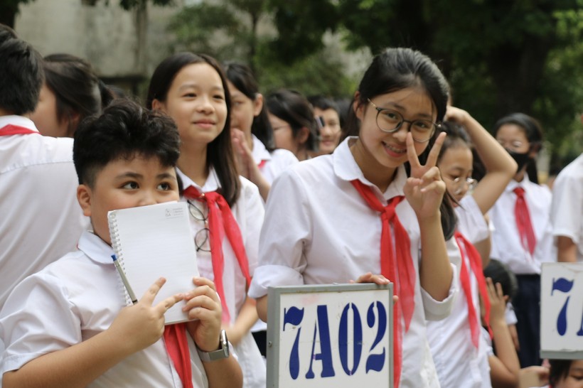 Học sinh Trường THCS Đống Đa hào hứng tham gia chuyên đề. ảnh 4