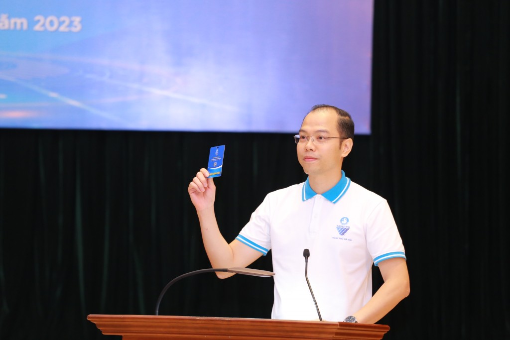 Đồng chí Nguyễn Tiến Hưng được tín nhiệm tái cử giữ chức danh Chủ tịch Hội Sinh viên Việt Nam thành phố Hà Nội khóa 8