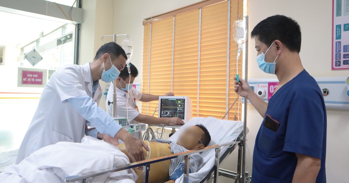 Cấp cứu ngoại viện kịp thời cho ca bệnh nặng