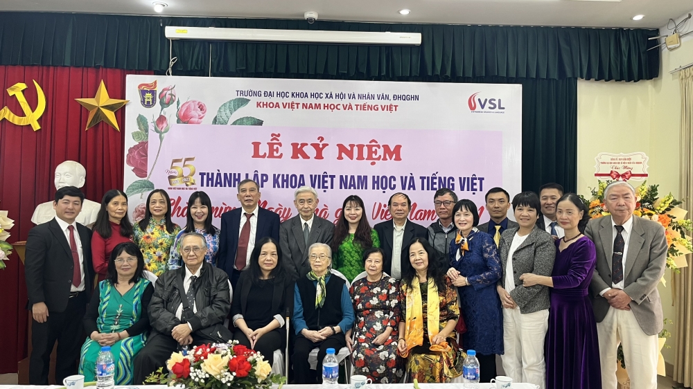 Kỷ niệm 55 thành lập Khoa Việt Nam học và Tiếng Việt