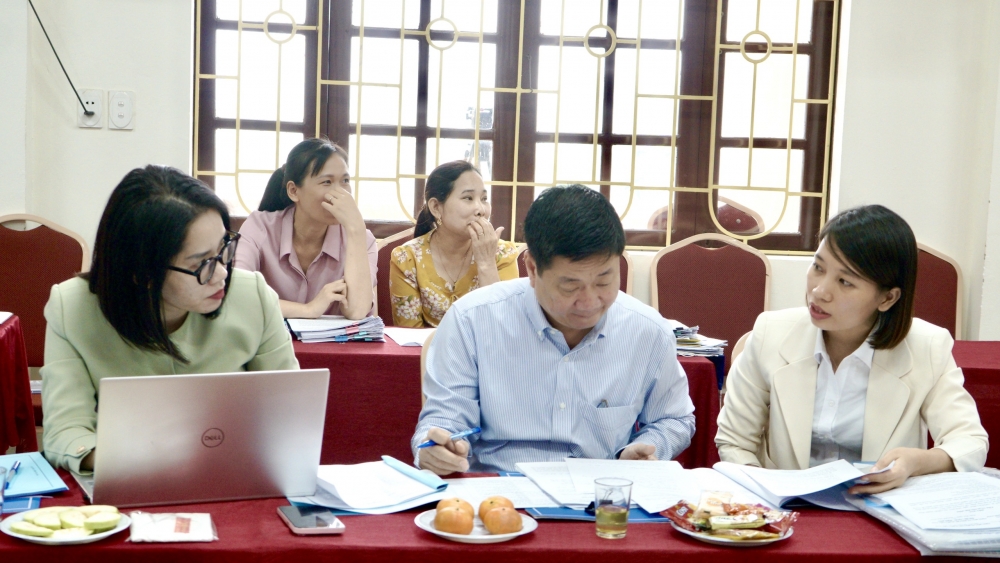 Chấm điểm công tác an toàn thực phẩm trên địa bàn huyện Phúc Thọ