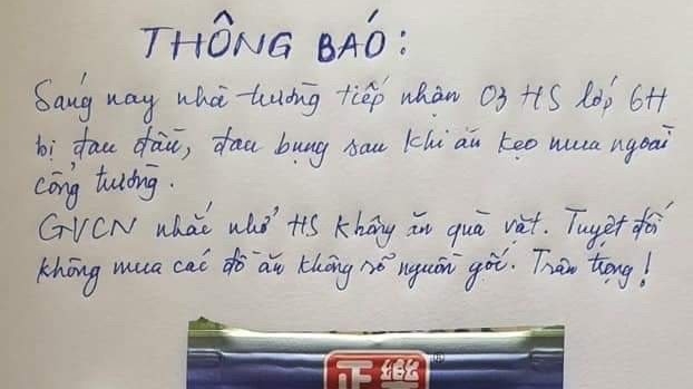 Ngành Giáo dục Hà Nội tăng cường quản lý học sinh sau vụ nghi ngộ độc "kẹo lạ"