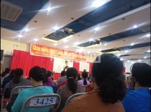 Mở hội thảo bán hàng giữa mùa dịch Covid-19 tại Hà Nội: Phát ngôn "lạ" của Trưởng Công an phường Hà Cầu