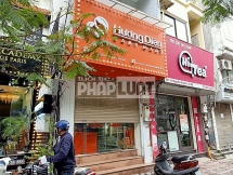 Quản lý thị trường tịch thu các sản phẩm không rõ nguồn gốc xuất xứ tại Hương Diện Baby Mart