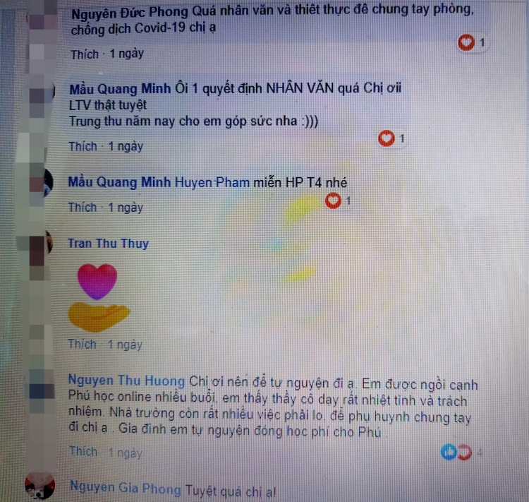 thu hoc phi day online co phu huynh buc xuc co nguoi thi tu hao