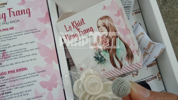 Sản phẩm Lộ khiết Hồng trang bị tố có dấu hiệu vi phạm Sở Y tế tỉnh Bắc Giang sẽ vào cuộc