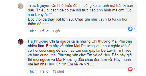 oc thanh van cap nhat ve mai phuong sau nhap vien vi ung thu chuyen bien