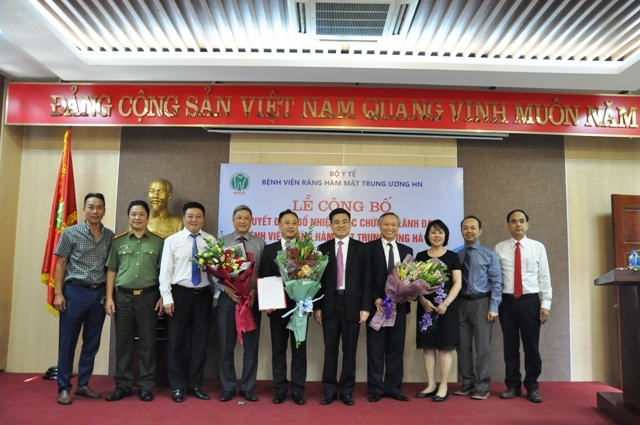 Từ tháng 10 Bệnh viện Răng hàm mặt Trung ương Hà Nội sẽ có lãnh đạo mới