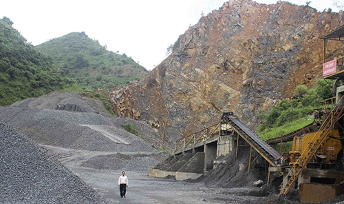 Lai Châu: Cần giám sát việc tận thu khoáng sản ở mỏ đá Nậm Nhùn