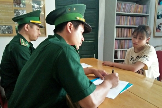 Bộ đội biên phòng Lai Châu bắt giữ 4 đối tượng mua bán người qua biên giới