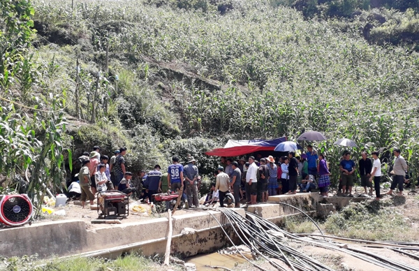 Lào Cai: Một người đàn ông mất tích dưới hang đá