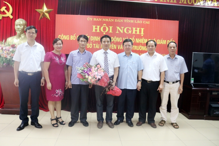 Lào Cai: Bổ nhiệm Phó Giám đốc Sở Tài nguyên và Môi trường Lào Cai