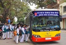 Chính thức vận hành tuyến xe buýt thành phố Lào Cai - Bát Xát