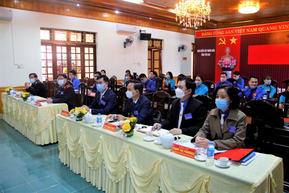 Toàn cảnh Đại hội Chi đoàn Viện Kiểm sát tỉnh Yên Bái, nhiệm kỳ 2022 - 2024
