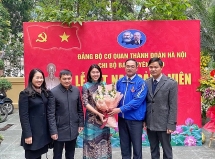 Xúc động Lễ kết nạp đảng viên mới tại di tích 90 Thợ Nhuộm