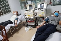 Thanh niên Công an kịp thời hiến tiểu cầu cấp cứu đồng đội