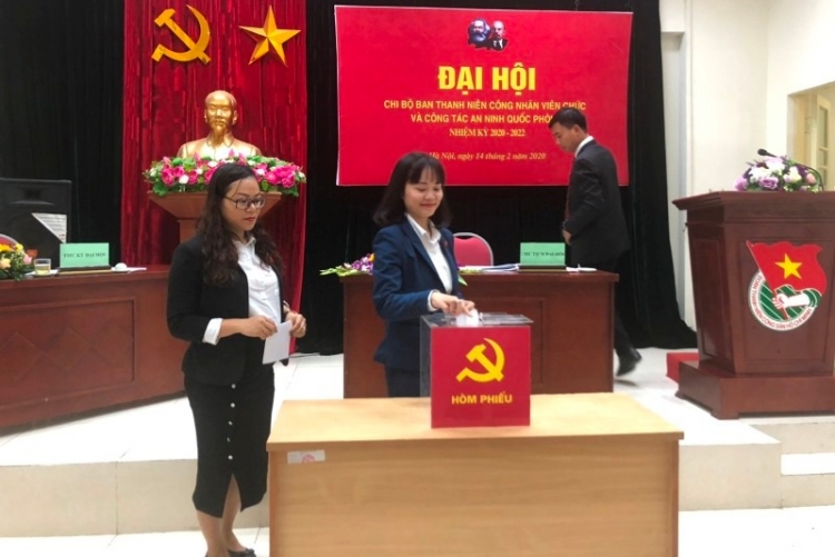 dai hoi chi bo ban thanh nien cnvc va cong tac anqp thanh doan ha noi