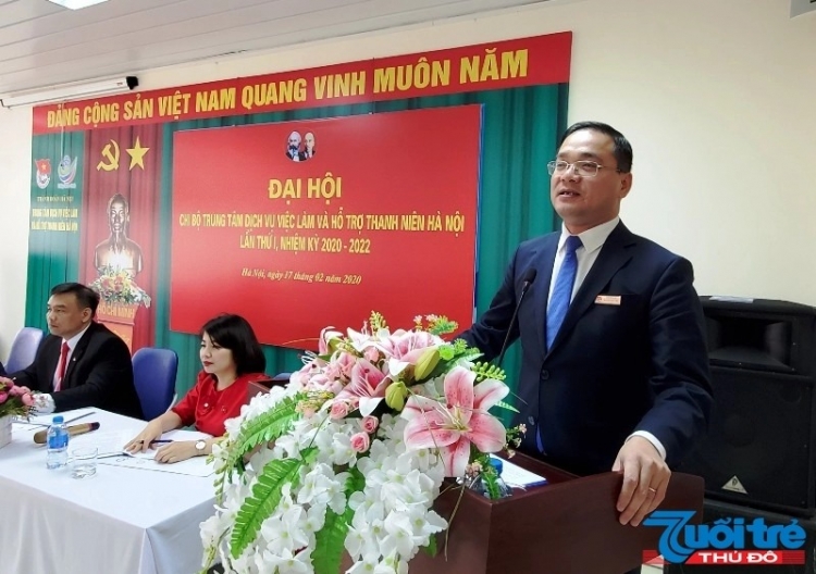 dong chi nguyen dinh trung duoc bau lam bi thu chi bo trung tam dvvl va httn ha noi